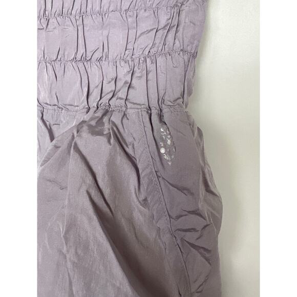 Free People Movement Lavender The Way Home Logo Shorts, Size S, Like New - Picture 6 of 6